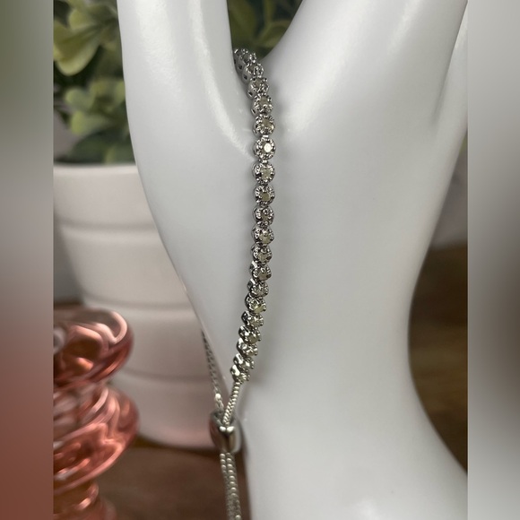 1CT DIAMOND BOLO BRACELET. Genuine Earth Mined in Brazil. - Picture 9 of 17